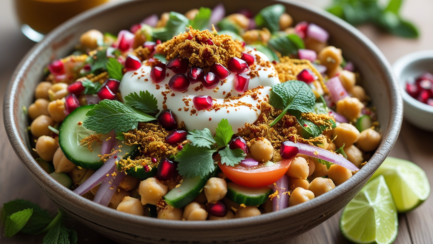 Chickpea Chaat